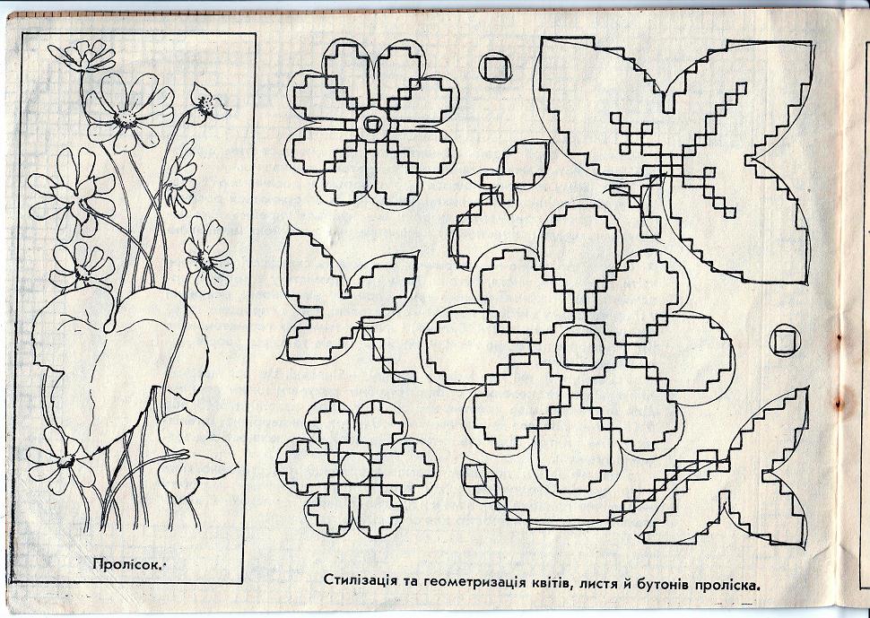 Книжка-картинка 'Вишиванка', 1985 г.